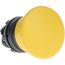 Push-Button Switch, 22 mm Mounting Hole Dia, Momentary, Round, Yellow Pushbutton, Nonilluminated, Momentary, ZB5AC5