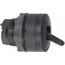 Selector Switch, 2 Positions, Maintained (MA), Black Toggle, ZB5AD28