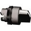 Selector Switch, 3 Positions, Maintained (MA), Black Handle, ZB5AD3