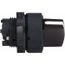 Selector Switch, 3 Positions, Momentary (MO), Black Handle, ZB5AD8