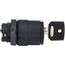 Selector Switch, 3 Positions, Maintained (MA), Black Key, ZB5AG0