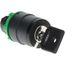 Selector Switch, 2 Positions, Maintained (MA), Black Key, ZB5AG2