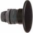 Push-Button Switch, 22 mm Mounting Hole Dia, Momentary, Round, Black Pushbutton, Nonilluminated, Momentary, ZB5AR2