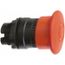 Push-Button Switch, 22 mm Mounting Hole Dia, Maintained & Momentary, Illuminated, ZB5AT8643M