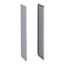 Side Panels, PanelSet SFN, for Electrical Enclosure H1200xd500mm, External Fixing (Set of 2)