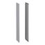 Side Panels, PanelSet SFN, for Electrical Enclosure H1600xd500mm, External Fixing (Set of 2)