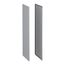 Side Panels, PanelSet SFN, for Electrical Enclosure H2000xd1000mm, External Fixing (Set of 2)