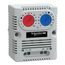 ClimaSys CC Double Thermostat 250v, Range Of Temperature 0-60°C, 1 NO/NC, °C