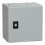 Electrical Enclosure, Spacial CRN, Wall Mount, Steel, H200xw200xd150, LP66, IK10, RAL7035
