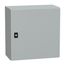 Spacial CRN Plain Door w/Mount.plate. H400xw400xd200 LP66, IK10, RAL7035