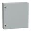 Spacial CRN Plain Door W/o Mount.plate. H800xw800xd200 LP66, IK10, RAL7035