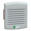 ClimaSys Forced Ventilator, IP54, 58m3/h, 24v Dc, w/Outlet Grille and Filter G2