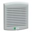 ClimaSys Forced Ventilator, IP54, 85m3/h, 115v, w/Outlet Grille and Filter G2