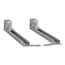 Step Slides w/Brackets for Adjustment Of Mounting Plate In PLM108 (Set of 4)