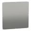 Plain Mounting Plate H1000xw1000mm, Galvanised Steel