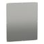Plain Mounting Plate, for Electrical Enclosure, H1200xw1000mm, Galvanised Steel, Reversible