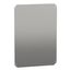 Plain Mounting Plate H700xw500mm, Galvanised Steel