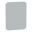 Insulating Mounting Plate for Electrical Enclosure H500xw400mm, Polyester