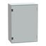 Wall Mounted Polyester Electrical Enclosure, Thalassa PLM, Plain Door, 747x536x300mm, LP66, IK10, RAL7035