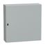 Wall Mounted Steel Electrical Enclosure, Spacial S3DC, Plain Door, no Mounting Plate, 1000x1000x300mm, LP66, IK10