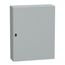 Wall Mounted Steel Electrical Enclosure, Spacial S3DC, Plain Door, no Mounting Plate, 1000x800x250mm, LP66, IK10