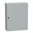 Wall Mounted Steel Electrical Enclosure, Spacial S3DC, Plain Door, no Mounting Plate, 1000x800x300mm, LP66, IK10