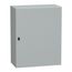 Wall Mounted Steel Electrical Enclosure, Spacial S3DC, Plain Door, no Mounting Plate, 1000x800x400mm, LP66, IK10
