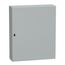 Wall Mounted Steel Electrical Enclosure, Spacial S3DC, Plain Door, no Mounting Plate, 1200x1000x300mm, LP66, IK10