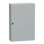 Wall Mounted Steel Electrical Enclosure, Spacial S3DC, Plain Door, no Mounting Plate, 1200x800x300mm, LP66, IK10