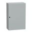 Wall Mounted Steel Electrical Enclosure, Spacial S3DC, Plain Door, no Mounting Plate, 1200x800x400mm, LP66, IK10