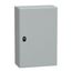 Wall Mounted Steel Electrical Enclosure, Spacial S3DC, Plain Door, no Mounting Plate, 600x400x200mm, LP66, IK10