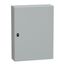 Wall Mounted Steel Electrical Enclosure, Spacial S3DC, Plain Door, no Mounting Plate, 800x600x200mm, LP66, IK10