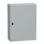 Wall Mounted Steel Electrical Enclosure, Spacial S3DC, Plain Door, no Mounting Plate, 800x600x250mm, LP66, IK10