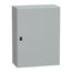 Wall Mounted Steel Electrical Enclosure, Spacial S3DC, Plain Door, no Mounting Plate, 800x600x300mm, LP66, IK10