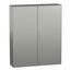 Wall Mounted Electrical Enclosure, Spacial S3x, Stainless Steel 304L,double Plain Door, 1200x1000x300mm, IP55