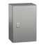 Wall Mounted Electrical Enclosure, Spacial S3x, Stainless Steel 304L, Plain Door, 300x200x150mm, LP66