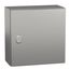 Wall Mounted Electrical Enclosure, Spacial S3x, Stainless Steel 304L, Plain Door, 300x300x150mm, LP66