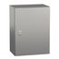 Wall Mounted Electrical Enclosure, Spacial S3x, Stainless Steel 304L, Plain Door, 400x300x200mm, LP66