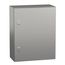 Wall Mounted Electrical Enclosure, Spacial S3x, Stainless Steel 304L, Plain Door, 500x400x200mm, LP66