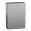 Wall Mounted Electrical Enclosure, Spacial S3x, Stainless Steel 304L, Plain Door, 700x500x250mm, LP66