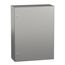 Wall Mounted Electrical Enclosure, Spacial S3x, Stainless Steel 304L, Plain Door, 800x600x250mm, LP66