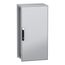Floor Standing Modular Electrical Enclosure, PanelSet SFN, Decarbonized Steel, 1200x600x400mm, IP55