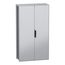 Floor Standing Modular Electrical Enclosure, PanelSet SFN, Decarbonized Steel, Plate, 1800x1000x400mm, 2 Doors, IP55