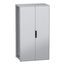 Floor Standing Modular Electrical Enclosure, PanelSet SFN, Decarbonized Steel, 1800x1000x600mm, 2 Doors, IP55