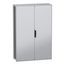 Floor Standing Modular Electrical Enclosure, PanelSet SFN, Decarbonized Steel, Plate, 1800x1200x400mm, 2 Doors, IP55