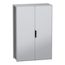 Floor Standing Modular Electrical Enclosure, PanelSet SFN, Decarbonized Steel, Plate, 1800x1200x500mm, 2 Doors, IP55