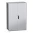 Floor Standing Modular Electrical Enclosure, PanelSet SFN, Decarbonized Steel, Plate, 1800x1200x600mm, 2 Doors, IP55