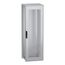 Floor Standing Modular Electrical Enclosure, PanelSet SFN, Decarbonized Steel, Glazed Door, 1800x600x500mm, IP55