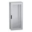 Floor Standing Modular Electrical Enclosure, PanelSet SFN, Decarbonized Steel, Glazed Door, 1800x800x400mm, IP55