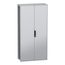 Floor Standing Modular Electrical Enclosure, PanelSet SFN, Decarbonized Steel, Plate, 2000x1000x400mm, 2 Doors, IP55